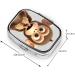 Buy Silent Monkey 2 Compartment Pill Case | Cute Travel Pill Box Organizer for Purse | Perfect Gift for Pocket & Travel - Buy Online on GoSupps.com