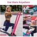 Resistance Loop Bands Set of 5 Resistance Workout Fitness Exercise Loop Bands with Five Resistance Levels for Physical Therapy Rehab Yoga Pilates and Strength Training in Gym and Home ( Pink series) - Buy Online on GoSupps.com
