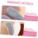 Mobestech Fluffy Soles for Women | 4 Pairs Faux Rabbit Fur Insoles | Cozy Holiday Shoe Inserts | Universal Fit Grey 28x10cm - Buy Online on GoSupps.com