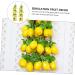 HOMSFOU 8 Bunches Imitation Lemon Skewers Lemons Lemon Decor Play Kitchen Mini Artificial Plants Play Vegetables Toy Simulation Decorative Fruit Lemon Tree Decor Fake Fruit Foam Girl - Buy Online on GoSupps.com