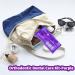 Braces Cleaning Kit - Portable Orthodontic Toothbrush & Oral Care Travel Kit - Purple - Buy Online on GoSupps.com
