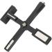 Nail Polish Magnetic Stick Black Nail Art Magnet Cross for Nail Salon - Buy Online on GoSupps.com