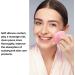 Silicone Facial Cleansing Brush for Women - Gentle Face Scrubber for Exfoliation and Massage - Buy Online on GoSupps.com