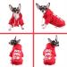 Paiaite Red Chihuahua Dog Hoodie | XS Winter Small Dog Sweatshirt | Leash Hole | Warm Pet Clothes for Puppy | Sweater Coat Clothing | JUST Dog IT - Buy Online on GoSupps.com