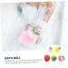 Hemoton 5pcs Ball Shower Scrubber - Soft Bathing Sponge & Exfoliating Tool for Body Cleanse - Perfect for Bath Tub - Nylon Bath Products - Buy Online on GoSupps.com