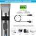 Professional Hair Clippers for Men - Rechargeable Trimmer Kit with LED Display & 4 Guide Combs | Perfect Grooming Gift - Buy Online on GoSupps.com