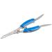 BASUNE Fishing Pliers + Hook Remover & Line Cutter Set with Nylon Sheath - Curved Nose, Fishing Tackle Tool for Easy Hook Removal - Blue - Buy Online on GoSupps.com