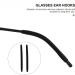 Lalafina Anti-Slip Silicone Glass Holder - 10 Pairs of Slide-Resistant Glasses Slippered Foot Covers | Durable Comfortable Ear Holsters for Secure Glasses Handling - Buy Online on GoSupps.com