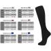 7 Pairs Compression Socks for Women & Men 15-20 mmHg - Best Athletic & Medical Support for Running, Flight, Travel, Nurses - S-M Mix - Buy Online on GoSupps.com