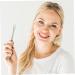 Housoutil 4-Piece Soft Toothbrush Set - Extra Soft Natural Bristles & Peppermint Candy Flavor - Ideal for Travel - Color-Sorted - Buy Online on GoSupps.com