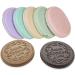 Lurrose 7PCS Chocolate Cookies Compact Cosmetic Mirror Set - Mini Hand Mirror with Comb for Purses and Travel - Buy Online on GoSupps.com