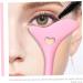 DOITOOL Eyeliner Aid Liquid Eyeliner Eyeshadow Silicone Molds Eyelash Mascara Face Cream Spoon Apply Make up 11.7X5.9CM Pink - Buy Online on GoSupps.com