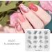 Alexnailart Nail Stamping Plate Multi-Pattern Print Image Stamper Scraper Tool FL019 - Buy Online on GoSupps.com