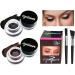 Gel Eyeliner - Eyebrow Pomade 2 In 1 Long Lasting Gel Eyeliner and Eyebrow Gel Kit High-Intensity Pigments Water-proof with Eye Liner Brush Maidong - Buy Online on GoSupps.com