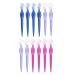 Beaupretty 36 STK Eyebrow Cutter Tool - Precision Eyebrow Trimmer & Razor for Perfect Cosmetic Shapes - 3 Colors 3 Packs | International Shipping Available - Buy Online on GoSupps.com