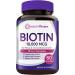 Doctor's Recipes Biotin Complex Hair Skin & Nails with Vitamins A C D3 & B Collagen Keratin MSM Hyaluronic Acid Amino Acids Choline & Inositol Metabolism Nerve Health 60 Caps