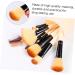 Set of 12 make-up make-up mixing eyebrow brush eyeshadow brush mixing brush kit make-up brush kit powder brush face make-up brush flour - Buy Online on GoSupps.com