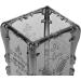 Makeup Cotton Box Large Capacity Pretty Design ABS Cotton Pad Holder for Bedroom Transparent Grey - Buy Online on GoSupps.com