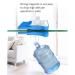 Square Cleaner Glass Wiper Magnetic ABS Material/2.5 M Safety Rope/Rubber Scraper Double Sided Magnetic Window Cleaner Manual Type Blue - Buy Online on GoSupps.com