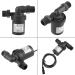 Buy Solar High Temperature Water Pump 12V 10W - Brushless Submersible Hot Circulation Pump Low Noise 1/2 Thread - Ideal for International Shipping - Buy Online on GoSupps.com