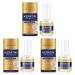 Lot de 3 flacons d'huile de k ratine pour ongles et cuticules - Soin hydratant et raffermissant - Ongles brillants - Aloe vera et lavande - Soin intensif de 3 jours pour ongles secs et brusques