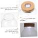 TOBBOMEY Landscape Bottle Fish Tank Mini Fish Bowl Aquarium LED Light Jars Lamp White High Borosilicate Glass 12X10X10cm - Buy Online on GoSupps.com
