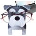 Unique Schnauzer Wooden Eyeglass Stand | Stylish Eyeglass Holder for Men & Women | Ideal Gift for Animal Lovers - Buy Online on GoSupps.com