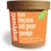 Simplyseedz Porridge Pots Dark Chocolate & Ginger 60g (9 x Pots) Vegan Compostable recyclable pot Vegan 100% Natural Nourishment Unprocessed - Buy Online on GoSupps.com