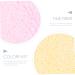 FRCOLOR Face Cleaning Puffs - 3pcs Round Cleansing Pads for Comfortable Makeup Removal | Best Fiber Makeup Tools - Buy Online on GoSupps.com