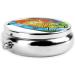 Sea Turtle Printed Mini Round Pill Box - 3 Compartment Portable Pill Organizer for Travel Home & Office Use - Buy Online on GoSupps.com