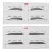 Professional Eyebrow Care Set - Trim Tweezers Scissors & Razor for Men & Women | Portable All-in-One Kit - Buy Online on GoSupps.com