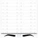 Eyebrow Stencil Ruler with Accurate Positioning Stable Attachment and Precise Scale Easy to Use for Makeup Design - Buy Online on GoSupps.com