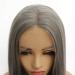 Medium Long Straight Hair Wig Set | Front Lace Monochrome Chemical Fiber Wig for International Shipping - Buy Online on GoSupps.com