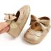 Baby Girls Mary Jane First Walking Shoes | PU Leather Anti-Slip Princess Shoes 12-18 Months | Infant Baby Shoes (Color: Gold) - Buy Online on GoSupps.com