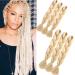 Braiding Hair Blond Jumbo Braids Extensions 6pack Braids Extensions Ombre 24 "Kunsthaar Box Braid Hair For Einning Blond Light Brown