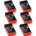 6 Pack 6V 1500mAh BA225030 Ni-Mh Rechargeable Battery for HBC Radiomatic for Crane Remote Control Pump Truck Battery