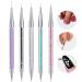5Pcs Nail Art Liner Brushes - Mwoot Dual Tipped Brush Pen for Creative Nail Design & Dotting - Buy Online on GoSupps.com