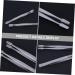 SOESFOUFU Tweezers Lash Fine Tweezer Tongs Beauty Tools Nipper Specialty Tools Collector Tools Tweezer for Stamp Safe Material Tweezer Collecting Coins Stainless Steel Make up Straight Head 11CM Silver - Buy Online on GoSupps.com