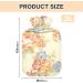 Mnsruu 2L Yellow Floral Hot Water Bottle | Perfect Gift for Women & Kids | Christmas Essentials - Buy Online on GoSupps.com