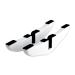 WELLAND 360 Degree Configurable Gate Support Feet - White (2 Pack) - Buy Online on GoSupps.com
