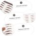 FRCOLOR 30 Pcs Eyebrow Stickers Waterproof Sticker Authentic Fake Eyebrows Imitation Eyebrow Sticker 4d Hair - Buy Online on GoSupps.com