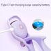 Qukaim Fast Charging Heated Eyelash Curlers Electric Heated Eyelash Curler 3 Temperature Settings Rechargeable Portable Long-Lasting Purple - Buy Online on GoSupps.com