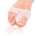 Dr. Frederick's Original Deluxe Bunion Pad & Toe Spacer - 2 Pieces - Soft Gel Toe Separators for Active People - Pain Relief for Bunions & Tailor's Bunions - Heavy Duty Heavy Duty - One Size Fits All