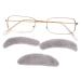 Healeved 1 Set old man beard costume fake beard old man costume men cosplay accessories costume beard for adults old men glasses fake mustache and eyebrows