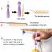 ZMAAGG Felting Needle Set - 43 Pieces with Wood Handles, Awl, and Instruction for DIY Felting - 3 Sizes Included - Buy Online on GoSupps.com