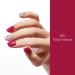 NAILOG Semi Cured Gel Nail Strips (20 Extra Long Nail Stickers) | Glossy & Long Lasting Soft Gel Finish Nail Wrap| Ruby Nebula - Buy Online on GoSupps.com