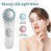 7-in-1 Facial Massager & Skin Care Tools for Face Lifting & Tightening - Galvanic & High Frequency Facial Machine in White - Buy Online on GoSupps.com