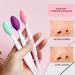 Androxeda 6-Piece Silicone Peeling Lip Brushes Set | Double-Sided Soft Lip Tools for Smooth Full Lips | Available in Blue Red Pink Green Purple Yellow - Buy Online on GoSupps.com