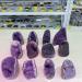 Pakmez Wholesale Natural Stones Quartz Crystal Clusters Amethyst geode for feng Shui 1pc (Color : 1300g-1500g) - Buy Online on GoSupps.com