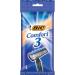 BIC Comfort 3 Men's 3-Blade Disposable Shaving Razor, Individually Wrapped Men's Razors, 36 Count(pack of 1) 3-Blade Razor (Pack of 36)